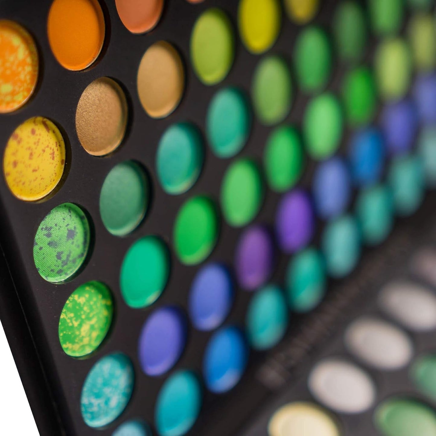 Highly Pigmented Eye Makeup Palette, 120 Matte Shimmer Metallic Eyeshadow Pallet with Long Lasting and Blendable Natural Colors - Classic Neon