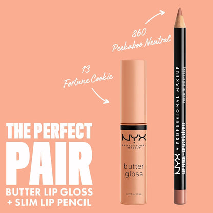 Butter Gloss, Non-Sticky Lip Gloss - Fortune Cookie (True Nude)