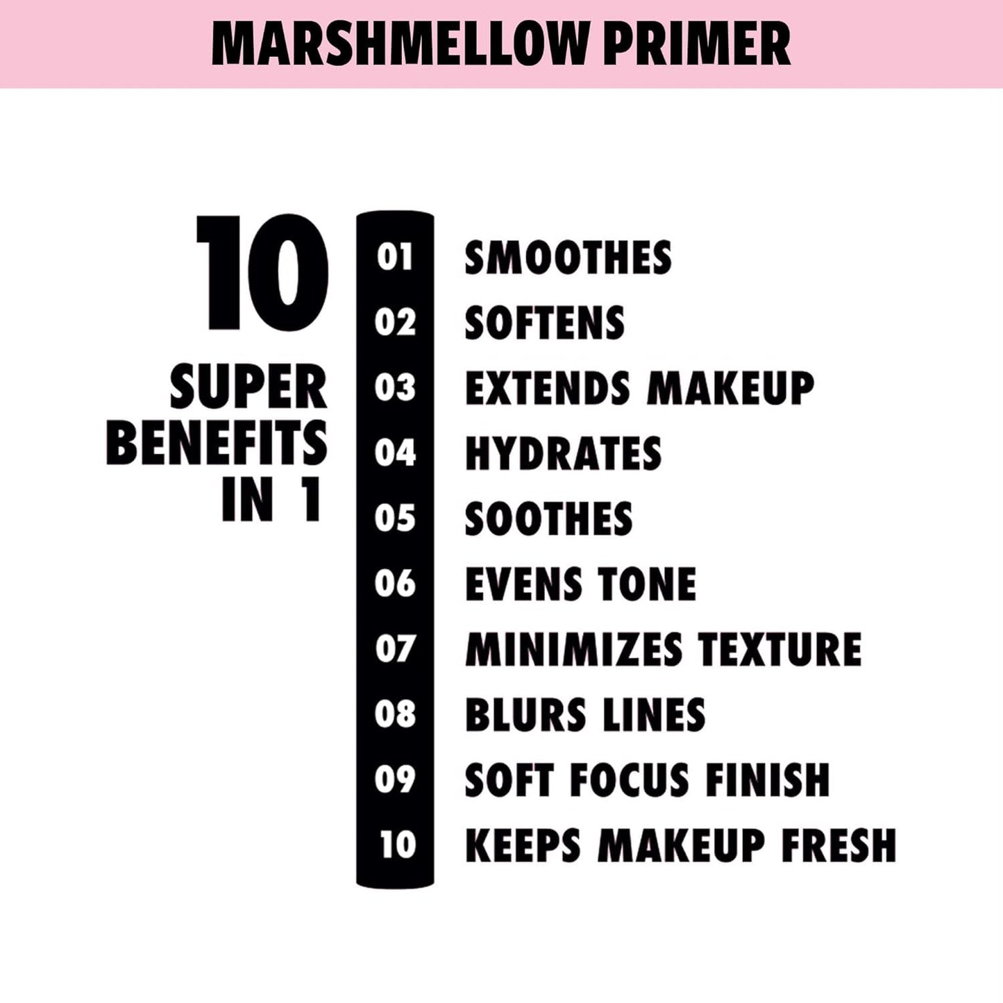 Marshmellow Smoothing Primer + Makeup Setting Spray, Matte Finish (2-Pack Bundle)