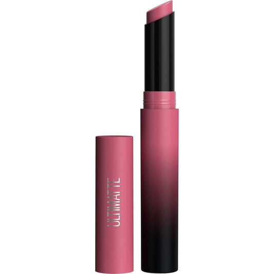 Color Sensational Ultimatte Matte Lipstick, Non-Drying, Intense Color Pigment, More Mauve, Purple Mauve Pink, 1 Count