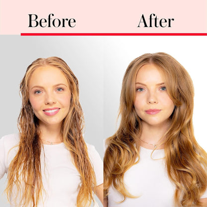 One-Step Volumizer Hair Dryer and Styler, for Less Frizz, More Shine, and Reduced Heat Damage for Salon Style round Brush for Blowout, Black (Amazon Exclusive)