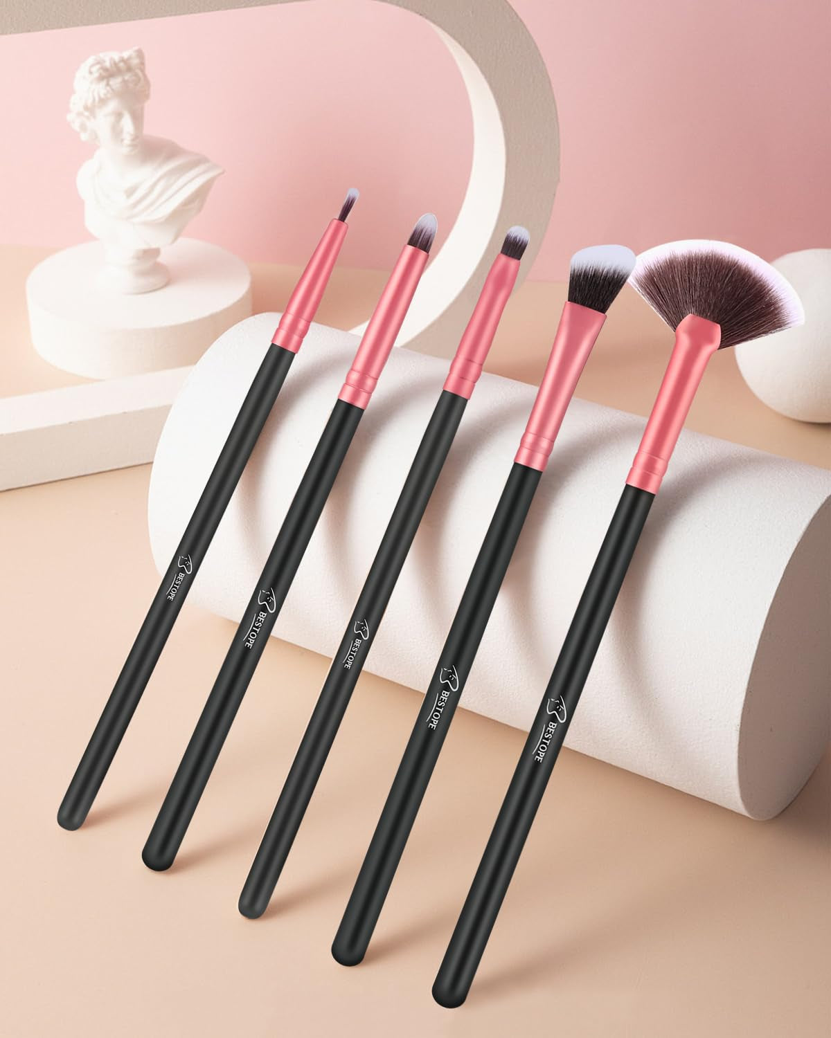 Makeup Brushes 16 Pcs Makeup Brush Set, Blending Brush for Foundation, Premium Synthetic Powder Concealers Makeup Brushes for Eyes and Face, Eye Shadows Brushes, Eyeliner Make up Brushes