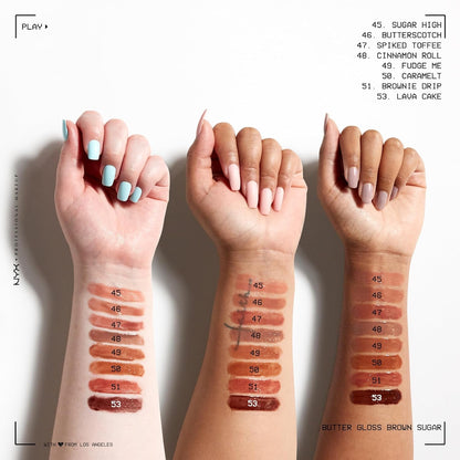 Non-Sticky Butter Gloss Lip Treatment - Sugar Glass (Clear)