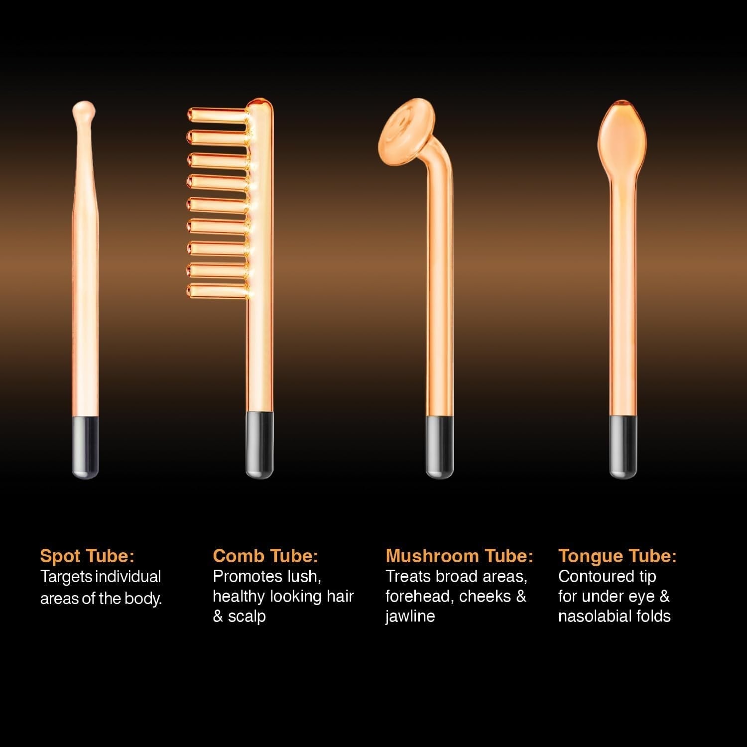 Nuderma Portable Handheld Skin Therapy Wand with Neon Technology for Anti-Aging, Skin Tightening, Wrinkle Reduction, Dark Circle Treatment, Clarification, and Hair & Scalp Stimulation