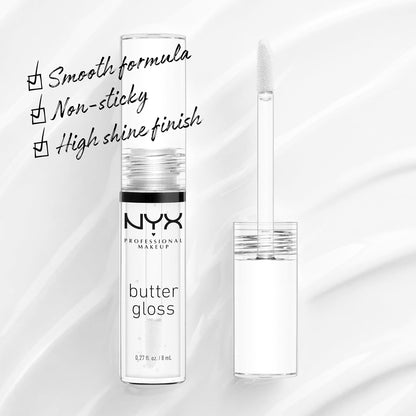 Non-Sticky Butter Gloss Lip Treatment - Sugar Glass (Clear)