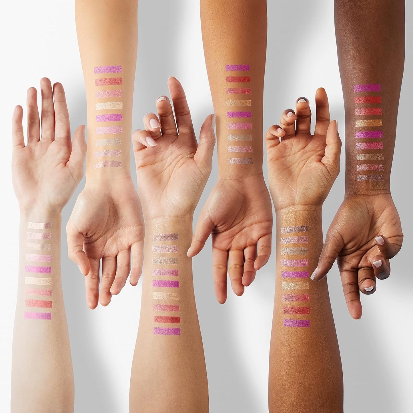 Nicole Miller Lip Gloss Collection Shimmery Glosses for Women and Girls Long Lasting Color Set with Rich Varied Colors, Peach, 10 Count (Pack of 1)