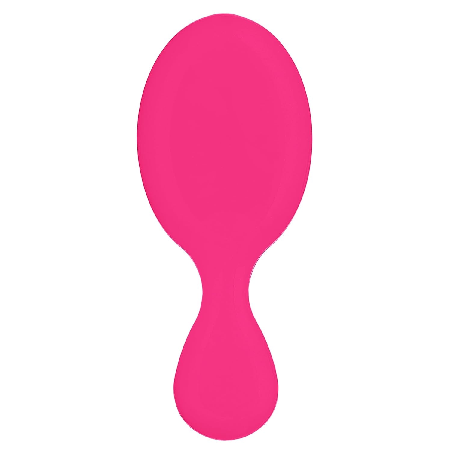 Detangling Brush, Mini Detangler Brush (Pink) - Wet & Dry Tangle-Free Hair Brush for Women & Men - No Tangle Soft & Flexible Bristles for Straight, Curly, & Thick Hair