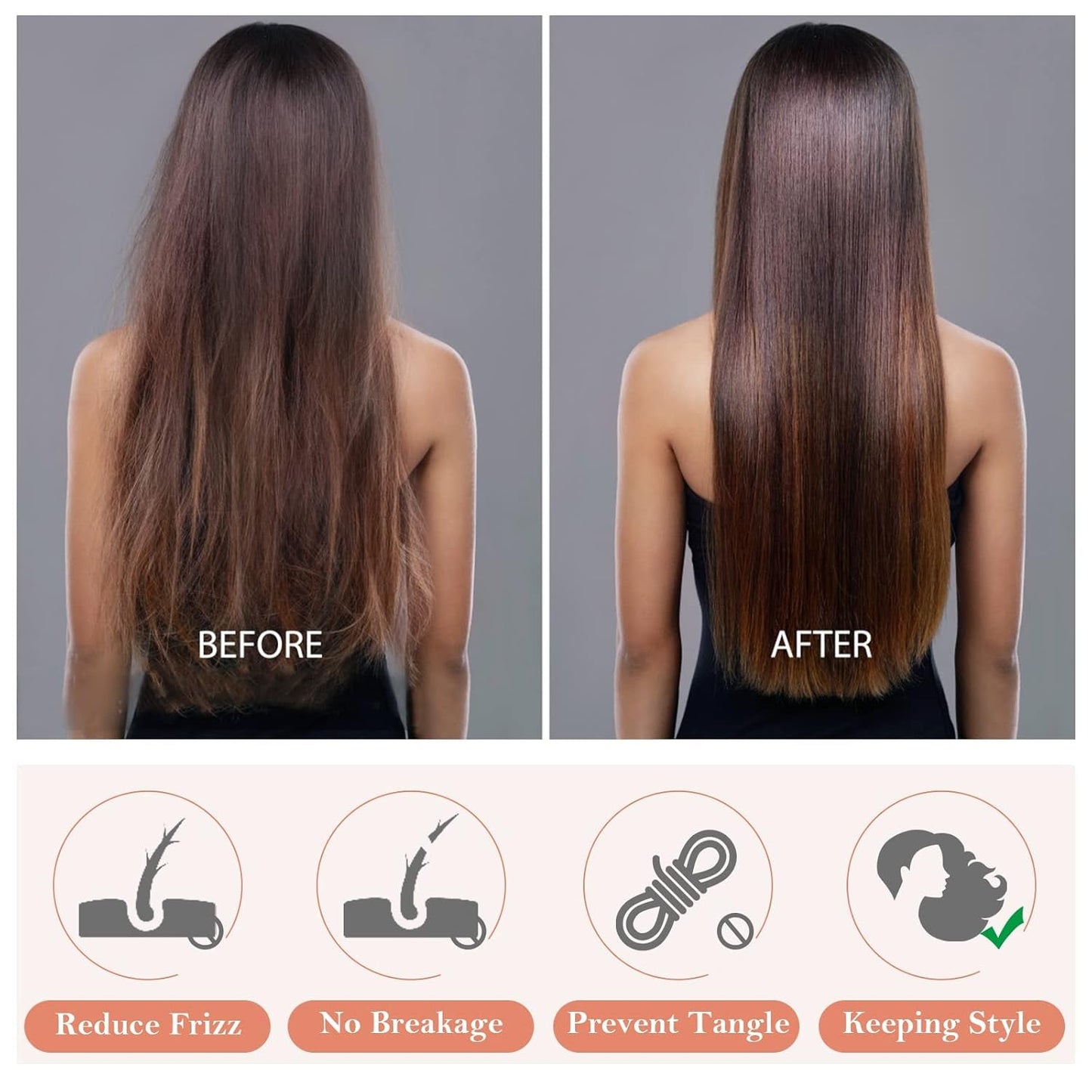 3Pcs Bonnet for Sleeping, Extra Satin Silk Bonnet for Sleeping Women with Tie Band for Curly Hair Jumbo Bonnet Braids